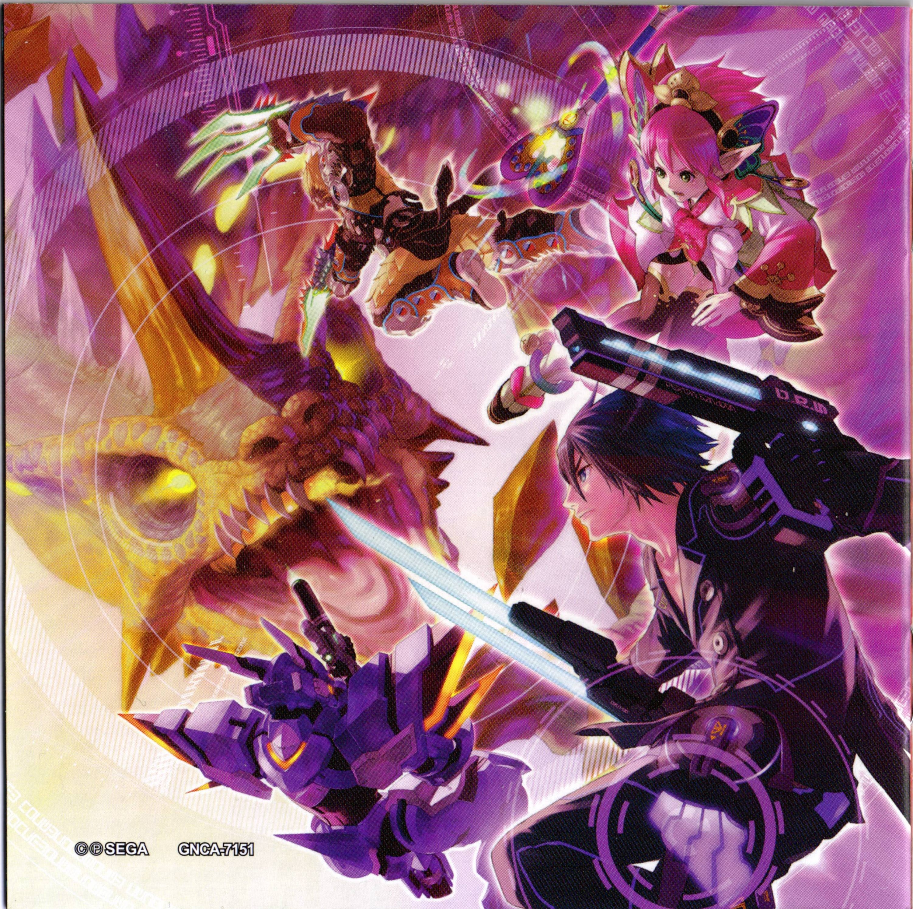 PHANTASY STAR PORTABLE 2 ORIGINAL SOUND TRACK WINGS OF